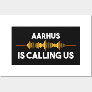 Aarhus is Calling City Trip Gift Posters and Art